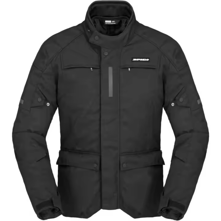 Chaqueta Spidi Traveler 3 Dark Edition H2OUT Negra - 1