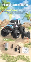 JJRC 2.4G Coche Remoto De Control Para Agua Y Tierra 1/24 Gran Rueda RC off Road Monster Truck Juguetes Para Niños - details 18