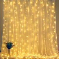 Decoración De Navidad Para El Hogar Guirnalda LED De Navidad Para Puerta Y Ventana Luz De Hadas Para Árbol Y Dormitorio - details 4