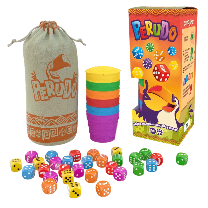 Perudo, el clásico de faroleo editado por Asmodee - 1