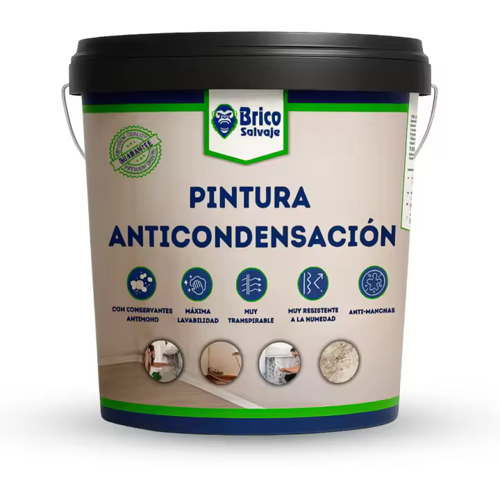Pintura Anticondensación, Con conservantes Anti moho y Aislante térmico BRICOSALVAJE - 1