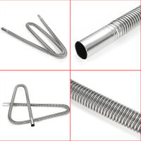 Pipeta De Escape De Acero Inoxidable Para Calentadores De Aire Y Generadores De Combustible Diesel Longitud 200cm Con Dos Clip Para Calefacción De Coches - details 7