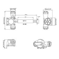 Interruptor del Sensor de Flujo de Temperatura TDS líquido Fluidmeter Contador de Flujo de Control - details 1