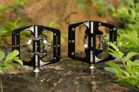 RACEWORK Pedales De Bicicleta De Montaña MTB Clipless Con Medidor De Potencia Doble Función Pedal Clip Compacto Y Plataforma Aluminio Para Ciclismo - details 13