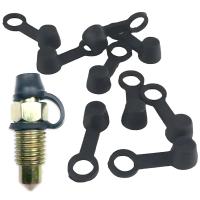 10Pcs Tapa De Polvo De Bomba De Freno 8mm Tapa De Aceite De Tornillo Negro Para Calipero De Freno Y Motocicleta Material De Goma - details 4