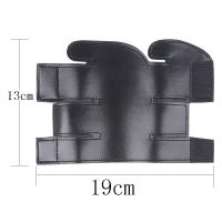 Protector De Valvula De Trompeta En Cuero PU Funda Protectora Conveniente Y Rápida Para Trompeta Color Negro - details 3