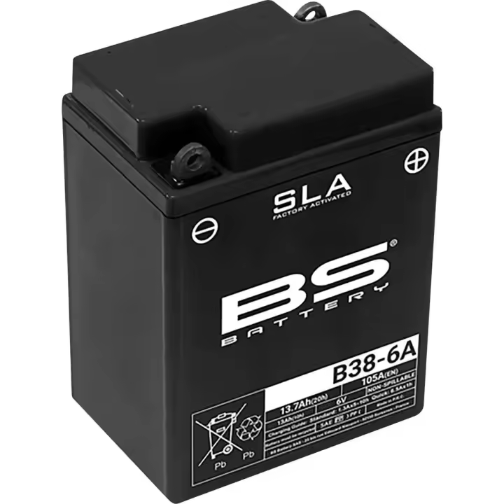 Bs Battery Batería Agm B38-6a - 1