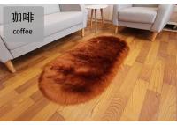 Alfombra De Falsa Piel Grande Ovalada Artificial Cuero Genuino De Oveja Pelo Largo Tapete Suave De Lana Blanca Para Dormitorio Y Sala De Estar Decoración De Hogar Lujo Alfombra Para Habitación De Niños - details 17