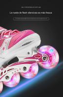 Patines en línea ajustables para niños con Rueda - details 1