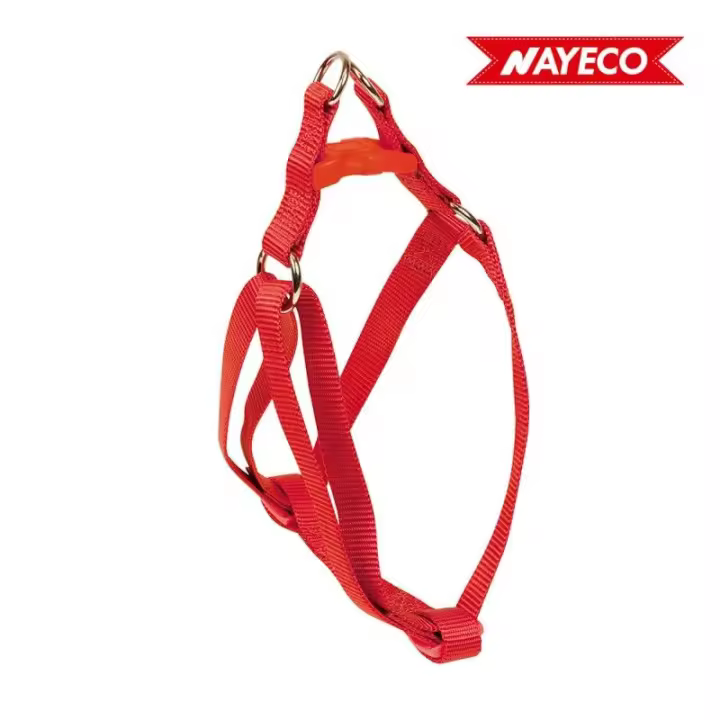 Arnés Básico Rojo 25mm X 45-60cm para Perros Nayeco - Ajuste Cómodo - 1