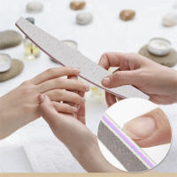 Kit Profesional De 5 Piezas De Archos Para Uñas Con Papel De Arena Doble Cara Y Forma De Media Luna Herramientas De Manicura Y Pintauñas De Alta Calidad - details 1