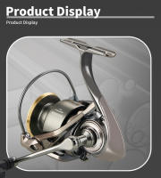 Carrete De Pesca DEUKIO Serie 5000 5.2:1 Potencia Máxima De Arrastre 22lbs Engranaje De Aluminio Carrete De Pesca Para Agua Dulce Con Alarma - details 13