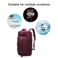 Rilibegan Mochila Deportiva Exterior Impermeable Gran Capacidad Para Viaje Y Fitness Bolsa De Zapatos Con Sistema De Carretel - details 32