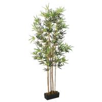 vidaXL Árbol de Bambú Artificial con Planta Decoración Verde Dimensiones Ø 14 x 80 cm (368 hojas),  Ø 16 x 120 cm (552 hojas),  30 x 14 x 80 cm (368 hojas) y mas - details 7