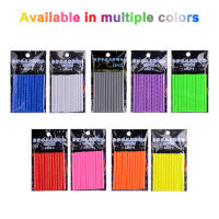 Kit De Seguridad Reflectante Para Ruedas De Bicicleta 12Pcs Estickers Reflexivos Colores Tubo Luz De Advertencia DIY Ciclismo - details 16