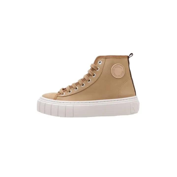 victoria ABRIL BOTA ANTELINA RECICLADA zapatilla deportiva alta mujer Camel - 1