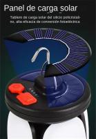 Lámpara De Camping LED Solar Recargable 4500mAh 1000LM Banco De Energía Emergencia 6 Modos De Luz Plegable Para Camping Pesca - details 1