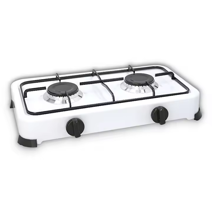 Cocina de Gas - Estufa 2 Fuegos - 46x26x6cm - Karawan. - 1