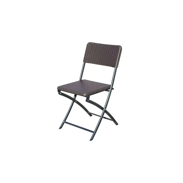 SILLA POLIETILENO RATAN PLEGABLE (2 UDS)  - DE SUINPLAS DECORACIONES - 1