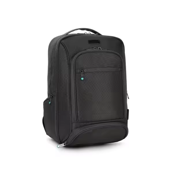 Urban factory mixee mochila compacta para portatil hasta 14” - ecologica - color negro - 1