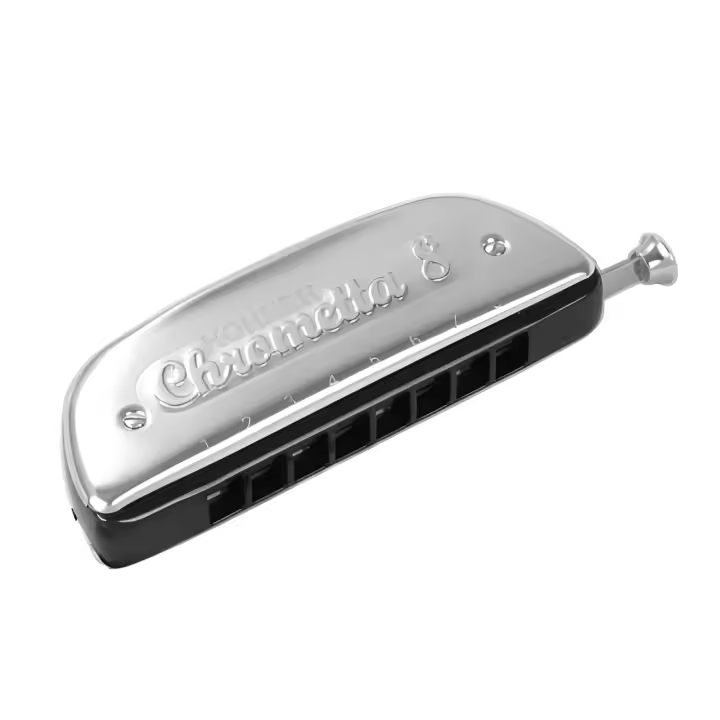 ARMONICA CROMATICA-Hohner (250/32) Chrometta 8 (Nota Do) (32 Voces con Cambio) - 1