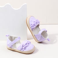 Zapatos Para Bebé Niñas Primavera Verano Antideslizantes Suaves De Algodón Pre-walking Sandalias Alta Calidad Suela Antideslizante MiYuebb - details 4