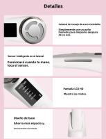 Masajeador Facial De 5 En 1 EMS Microcurrent Rejuvenecimiento De Piel Tensión Elevación LED Antiarrugas Dispositivo De Compresión Caliente Para Cuello Y Rostro - details 12