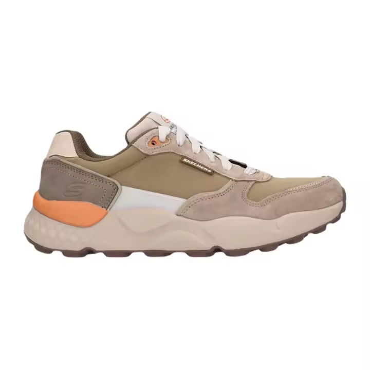 Zapatillas Skechers Bendino Hesco Gris Pardo 210679-Dktp - 1