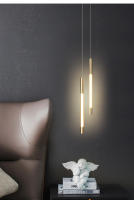 Lámpara Colgante Nórdica LED Para Iluminación Interior Luz De Lado Para Dormitorio Sala De Estar Comedor Pasillo Decoración De Hogar Metal AC 90-260V Moderna - details 6