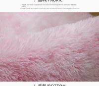 Alfombra Redonda De Peluche Suave Para Sala De Estar Decoración De Hogar Dormitorio Sala De Niños Estilo Moderno Tapete Grueso De Pelo - details 18