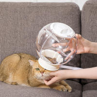 Mordaza Para Gato Transpirable Protector Anti-Limpiarse Gorro De Peluquería Para Gatos Cubierta De Bocarabio Antidesplaste Para Baño - details 1
