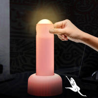 Lámpara De Noche Divertida En Forma De Miembro Viril Para Adultos Adolescentes Bebés Luz De Noche Para Dormitorio Sala De Estar Lámpara De Mesa Con Cuerda Manual Decoración De Hogar - details 0