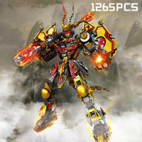 HUIQIBAO Black Myth Wukong Modelo Mecánico DIY Armadura Robot Decoración Bloques De Construcción Para Adultos Juguetes Compatible Con Lego ABS Sin Batería - details 10