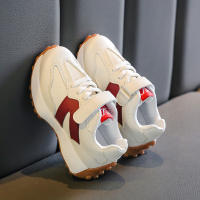 Zapatos Para Niños Y Niñas Suela De Goma Transpirables De Cuero PU Tenis Planos Para Bebés En Colores Rosa/Negro/Ceniza Tallas 21-36 - details 5
