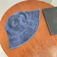 Gorro De Pescador De Leno Estilo Coreano Color Sólido Retro Lavado Sombrero De Vaquero Para Hombres Y Mujeres Con Pico Ancho Protección Solar Casual - details 6