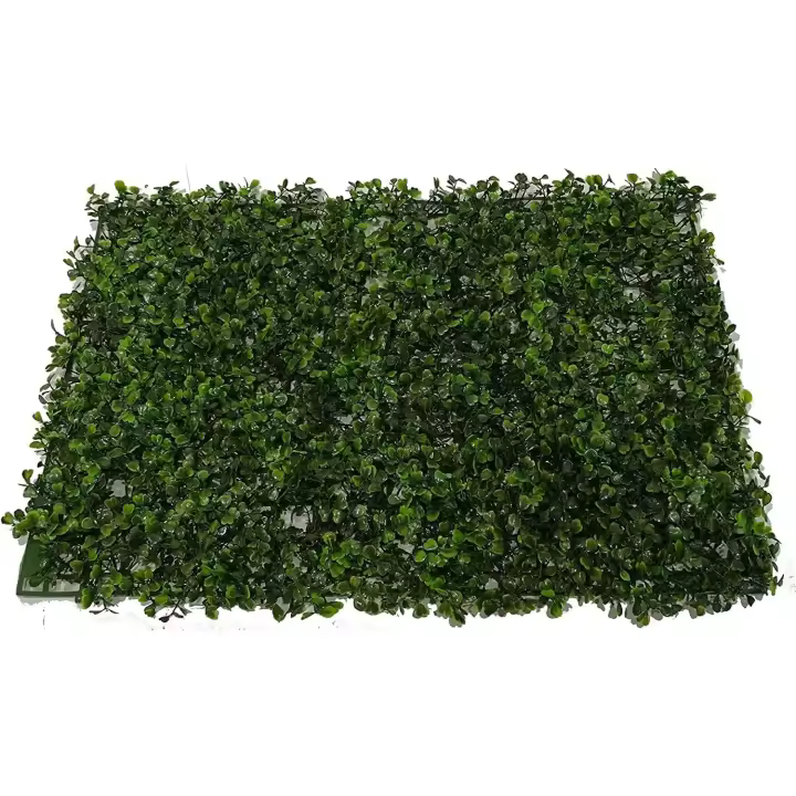 SZ Plancha Alfombra de Césped Artificial 60 * 40cm ~ 50x50 CM Jardín Vertical Decoración Interior Pared Hierba - 1
