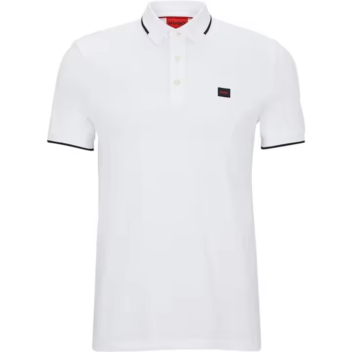 HUGO BOSS POLO  HOMBRE  50490775-127 Blanco. - 1