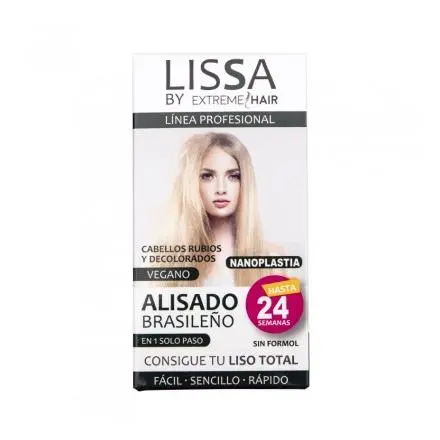 Alisado tratamiento pelo brasileño vegano Rubios Lissa 100ml - 1