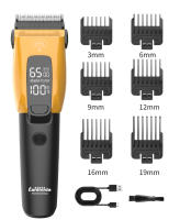 Cortador De Pelo Para Perros Y Gatos LANMODA Afeitadora Eléctrica Recargable Profesional Para Peluquería De Animales Tamaño Pequeño Y Grande Tipo-C - details 8