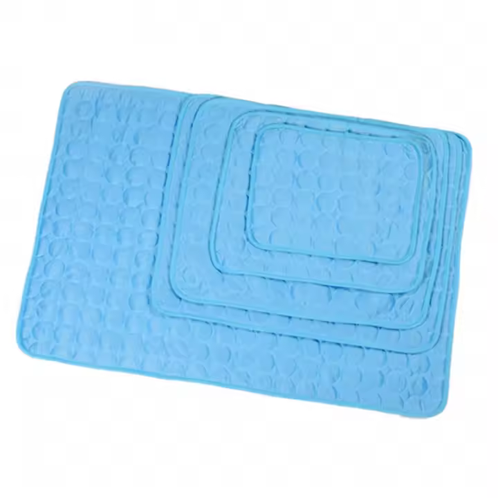 Alfombra De Verano Para Perros Y Gatos Almohadilla De Enfriamiento Lavable Para Mascotas Grande Con Gel De Hielo Sillón De Algodón Suave Para Animales De Compañía - 1