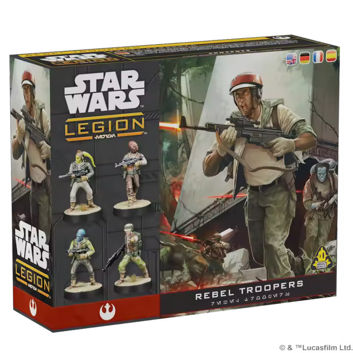 Asmodee - SW Legión: Rebel Troopers - 1