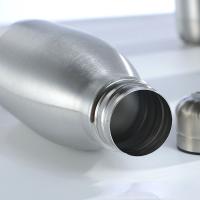 Botella De Deporte Para Niños De Acero Inoxidable Gran Capacidad 0.35/1 Litro Copa De Bebida Cola a Prueba De Fugas Kettle Reutilizable - details 1