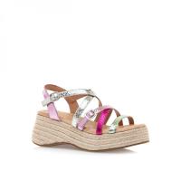 Sandalias plataforma mujer MUSTANG 59897 C58229 SANDALIA PLATAFORMA YUTE JADE/FUXIA/PLAT 35788 25V - details 0