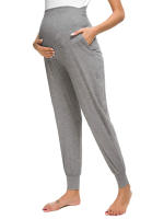 Pantalones De Yoga Para Mujer Embarazada Deporte Transversal Popular En Europa Y América Material Poliéster Origien China - details 3