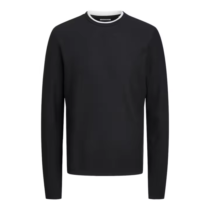 JACK & JONES Jersey de Punto Manga Larga Suéter Casual Hombre 12258595 - 1