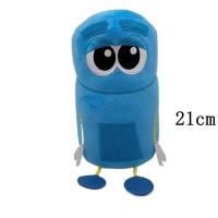 3pcs Juguetes De Peluche Storybots 21cm Dibujos Animados Canciones En Inglés Suaves Educativos Para Niños Regalo Azul Verde Morado - details 3