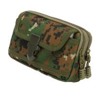 Bolsa Táctica Molle Con Cinturón Portamóviles Para Caza Y Camping Accesorios De Bolsa De Hombro De Nylon Para Exterior - details 5