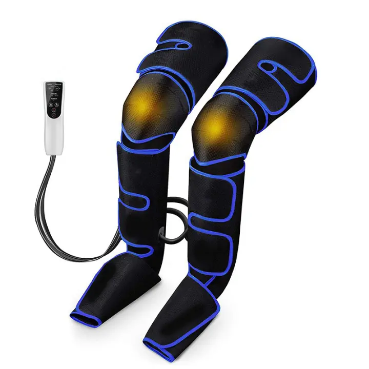 Masajeador De Piernas Con Presión De Aire Para Relajación Muscular Y Drains Líquidos 360° Promueve La Circulación Sanguínea - 1