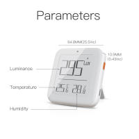 Sensor De Temperatura Y Humedad Inteligente ZigBee MoesHouse Con Control Por App Tuya Luz De Iluminación Ajustable Y Detector De Temperatura - details 13