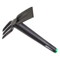 Azadilla y tridente Top ABS 32cm de Jardin - Doble azada con 3 Dientes Ideal para airear la Tierra y Quitar maleza - Bricomed - details 2